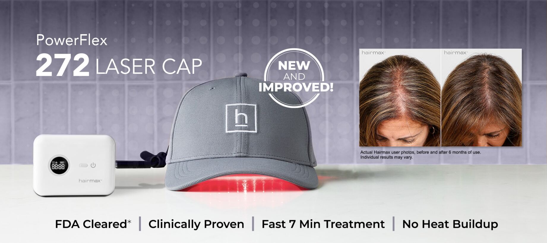 LASER 272 POWERFLEX CAP hairmax.co.uk